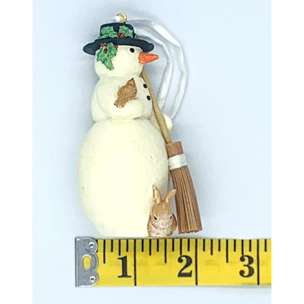 2001 My First Snowman Hallmark Ornament Nature's Sketchbook By M.‎ Bastin MIB